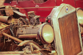 Lancia der Vorkriegsgeneration mit Arbeit - Auto e Moto d'Epoca Padova 2015