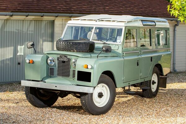 Land Rover 109 Series IIa (1970) - offered as lot 128 at the Artcurial Le Mans Classic auction on July 2, 2022