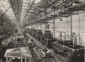 Land Rover  (1952) - Produktion in Solihull