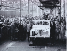 Land Rover (1952) - der fünfzigtausendste produziert