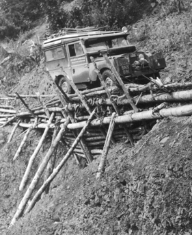 Land Rover (1955) - die erste "Overland Expedition"