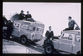 Land Rover  (1955) - die erste "Overland Expedition