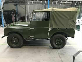 Land Rover 80 Serie 1 kurzes Chassis (1952) - als Lot 184 angeboten an der Artcurial Le Mans Classic Versteigerung am 2. Juli 2022 (1952)