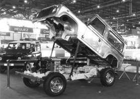 Land Rover 90 (1985) - mit neuem Chassis - Genfer Automobilsalon 1985