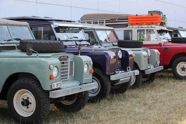 Bild Land Rover Club-Stand - 3. Youngtimer- und Classictreffen Pratteln am 15. Juli 2018