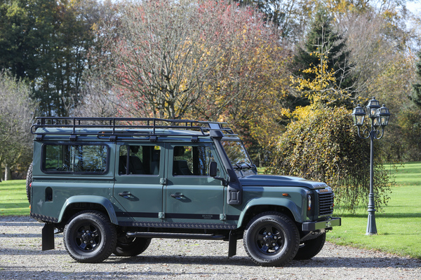 Image: Land Rover Defender Hunter Edition (2013) - "The Touring Collection - offered at the classic car gallery auction in Gstaad on December 29, 2022