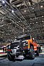 Bild: Land Rover Defender - sieht noch fast aus wie am Anfang - auf dem Genfer Automobilsalon 2015