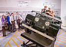 Land Rover Neigungs-Demonstration an der Earls Court Motor Show - Impressionen vom Goodwood Revival 2015