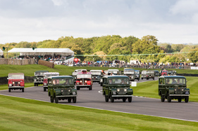 Land Rover Parade - Impressionen vom Goodwood Revival 2015