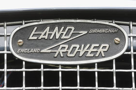 Land Rover Serie I 86 (1955) - der Typen-Schriftzug
