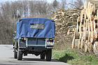 Land Rover Serie I 86 (1955) - mit aufgeküpftem Verdeck
