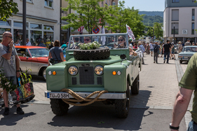 Land Rover Serie II (1958) – zum Verkauf angeboten – Oldtimertreff Mössingen 2025 (1958)