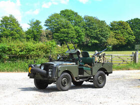 Land Rover Series 1 4x4 SAS Prototype (1955) - Lot 255 an der Bonhams Goodwood Revival Versteigerung am 9. September 2023