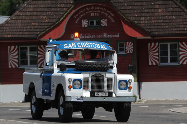 Land Rover Series 109 III (1977) - mit Einsatzbemalung - Oldtimer in Obwalden (O-iO) 2019