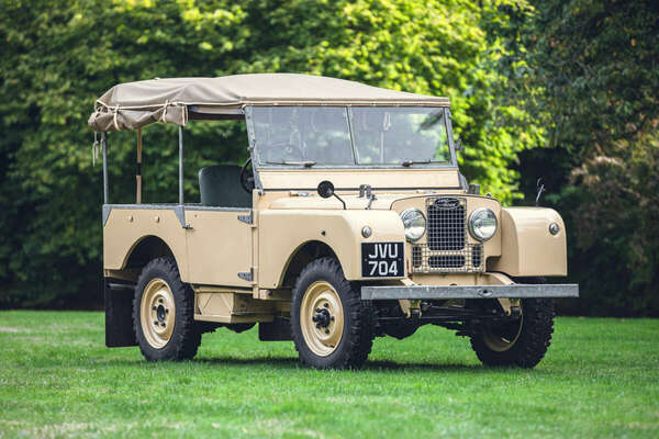 Bild: Land Rover Series I 80" Soft Top (1952) - als Lot 644 angeboten anlässlich Silverstone Auctions “NEC Classic Motor Show Sale" am 12. November 2022
