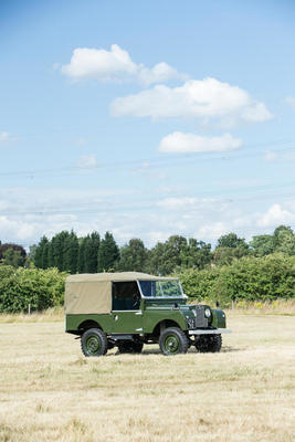 Land Rover Series I 86'' 4X4 Utility Registration no. UYA 712 (1955) - als Lot 206 an der Goodwood Revival Versteigerung von Bonhams am 9. September 2017