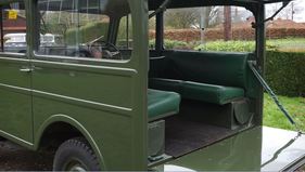 Land Rover Station Wagon Tickford (1950) - Zugang zum Passagierraum