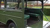 Land Rover Station Wagon Tickford (1950) - Zugang zum Passagierraum