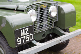Land Rover Station Wagon Tickford (1950) - Zulassung