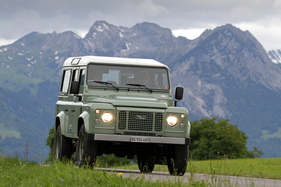 Land Rover - at the Alpenbrevet 2020