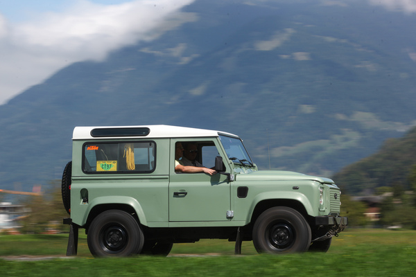 Land Rover beider Abreise - British Car Meeting (BCM) Mollis 2022