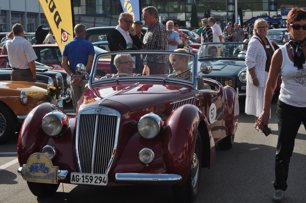 Bild Lanica Aprilia Pinin Farina Spider (1939) - am Oldtimer Grand Prix Safenwil 2013