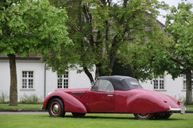 Lanica Aprilia Spider Tipo Miglietti Pininfarina (1939) - am Concorso d'Eleganza Italiauto in St. Urban am 3. Mai 2015