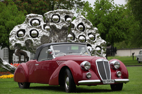 Lanica Aprilia Spider Tipo Miglietti Pininfarina (1939) - am Concorso d'Eleganza Italiauto in St. Urban am 3. Mai 2015