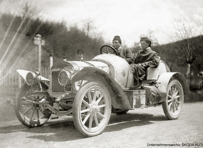 Laurin und Klement Typ F (1909)