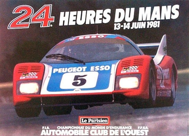 Le Mans 1981 Plakat