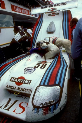 Le Mans 1982 - Lancia LC1 von Martini Racing mit Hans Heyer