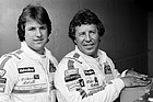 Le Mans 1982 - Mario (rechts) mit seinem ältesten Sohn Michael Andretti - Sie waren im Mirage M12 auf dem Startfeld bereit als ihr Fahrzeug 20 Minuten vor dem Startschuss disqualifiziert wurde!