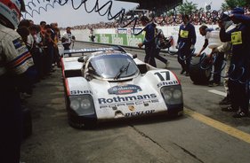 Le Mans 1987 - Gesamtsieger Rothmans Porsche 962C von Hans-Joachim Stuck und Derek Bell