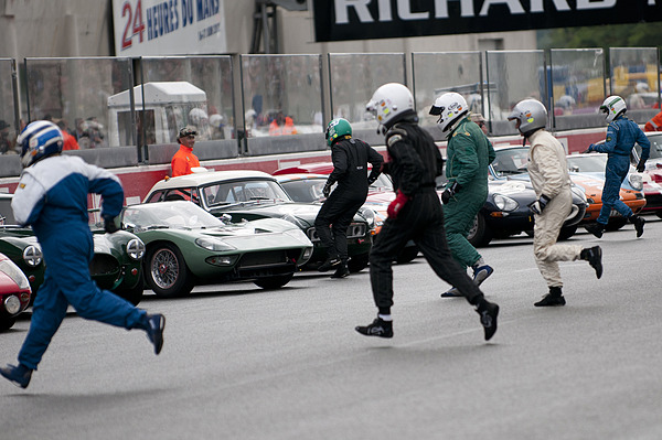 Le Mans Classic 2012 - Impressionen des Grid 4 Starts