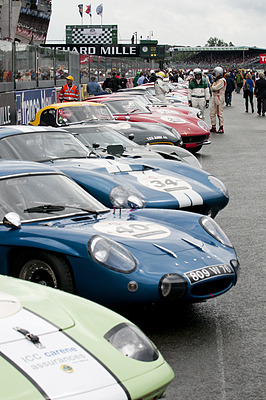 Le Mans Classic 2012 - Impressionen des Grid 4 Starts