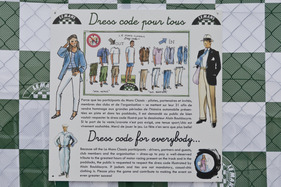 Le Mans Classic 2012 - Le Mans Classic has style - you can only really move freely with the right wardrobe