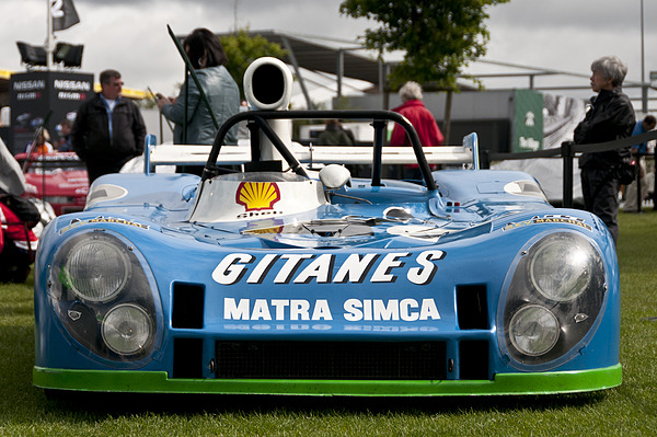 Le Mans Classic 2012 - Matra-Simca MS 670 gewann beim Concours einen Preis der Jury