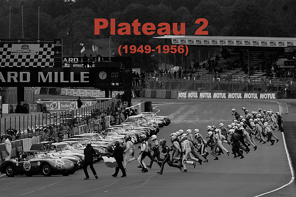 Le Mans Classic 2012 - Nun folgen Fotos des Plateau / Grid 2 (1949-1956)