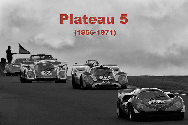 Le Mans Classic 2012 - Nun folgen Fotos des Plateau / Grid 5 (1966-1971)