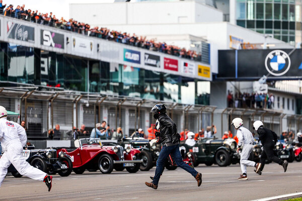 Le-Mans-Start-Demonstration anlässlich des OGP 2023 auf demNürburgring