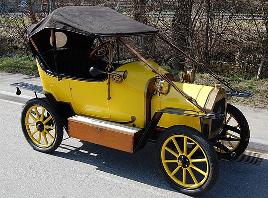 Le Zèbre A (1910) - die Voiturette sollte an der Versteigerung der Oldtimer-Galerie Ende April den Schätzpreis von 34'000 bis 38'000 Franken erreichen oder übertreffen