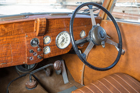 Lea-Francis 14 HP Estate Car (1951) - Fahrerarbeitsplatz