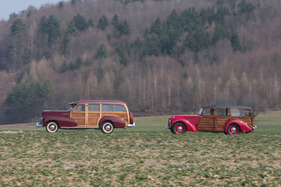 Lea-Francis 14 HP Estate Car (1951) - ob er gleich zum Überholen ansetzt?