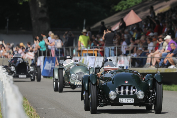 Lea Francis 14 HP Sport Special (1946) - Startfeld 5 "Vorkriegs- und historische Sportwagen" - Oldtimer GP Brugger Schachen 2024