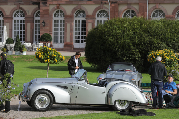 Lea Francis 2,5 Sports (1952) - nur 77 Exemplare dieses sportlichen Zweisitzers entstanden - 19. ASC Classic-Gala Schwetzingen 2023