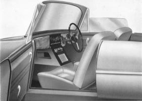 Lea Francis Lynx (1960) - Blick ins Cockpit