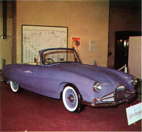 Lea Francis Lynx (1960) - at the presentation at the 1960 London Motor Show
