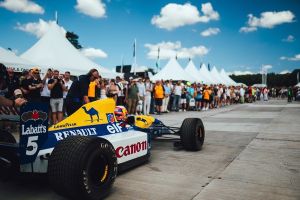 Legendärer Williams F1 bei den Boxen - Goodwood Festival of Speed 2025
