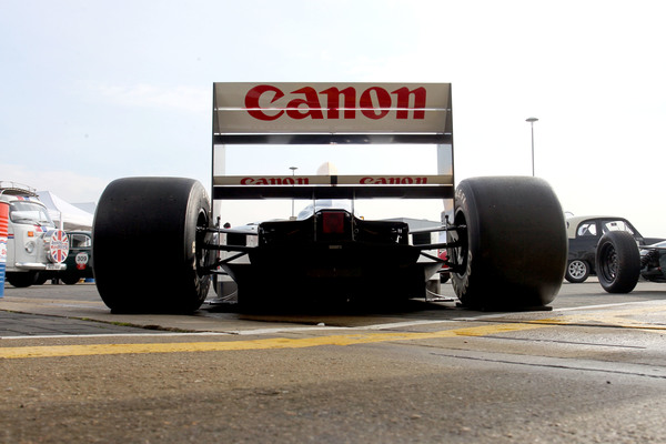 Legendärer Williams Formel 1 - Silverstone Classic 2017