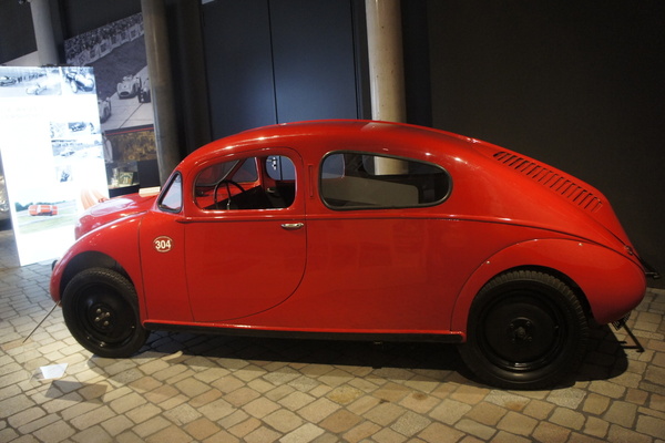 Leichtbau Maier 0501/35 (1935) - Teil der Ausstellung "AVUS 100: Ein rasantes Jahrhundert" im PS-Speicher Einbeck
